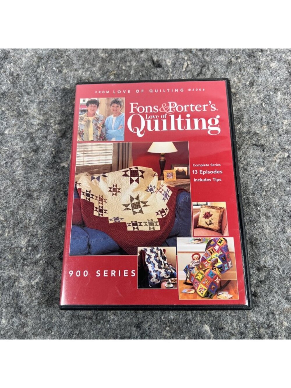Fons & Porter’s love of quilting 900 series 13 episodes DVD